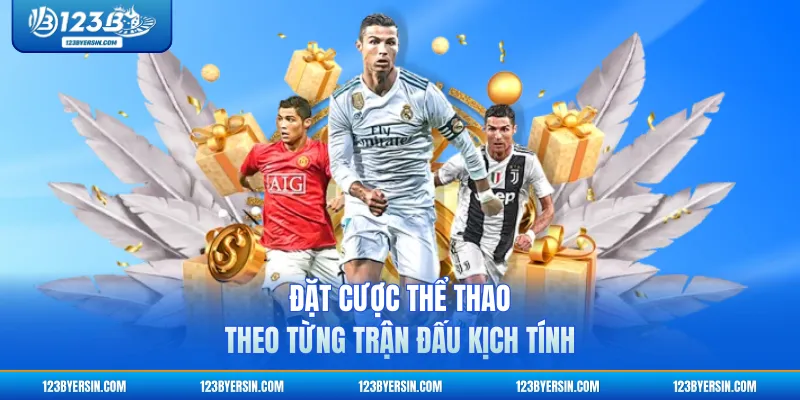 Đặt cược thể thao theo từng trận đấu kịch tính