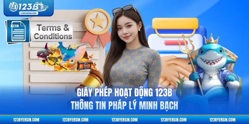 Giấy Phép Hoạt Động 123B - Thông Tin Pháp Lý Minh Bạch
