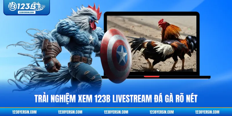 Trải nghiệm xem 123B livestream đá gà rõ nét